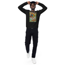 Load image into Gallery viewer, Warrior of Light: Archangel Michael Stained Glass Sweatshirt