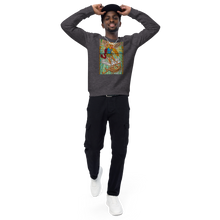 Load image into Gallery viewer, Warrior of Light: Archangel Michael Stained Glass Sweatshirt