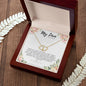Solid Gold Necklace for the Wife, Girlfriend, Partner, Lover