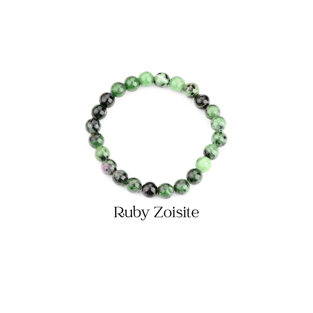 Ruby Zoisite Bracelet