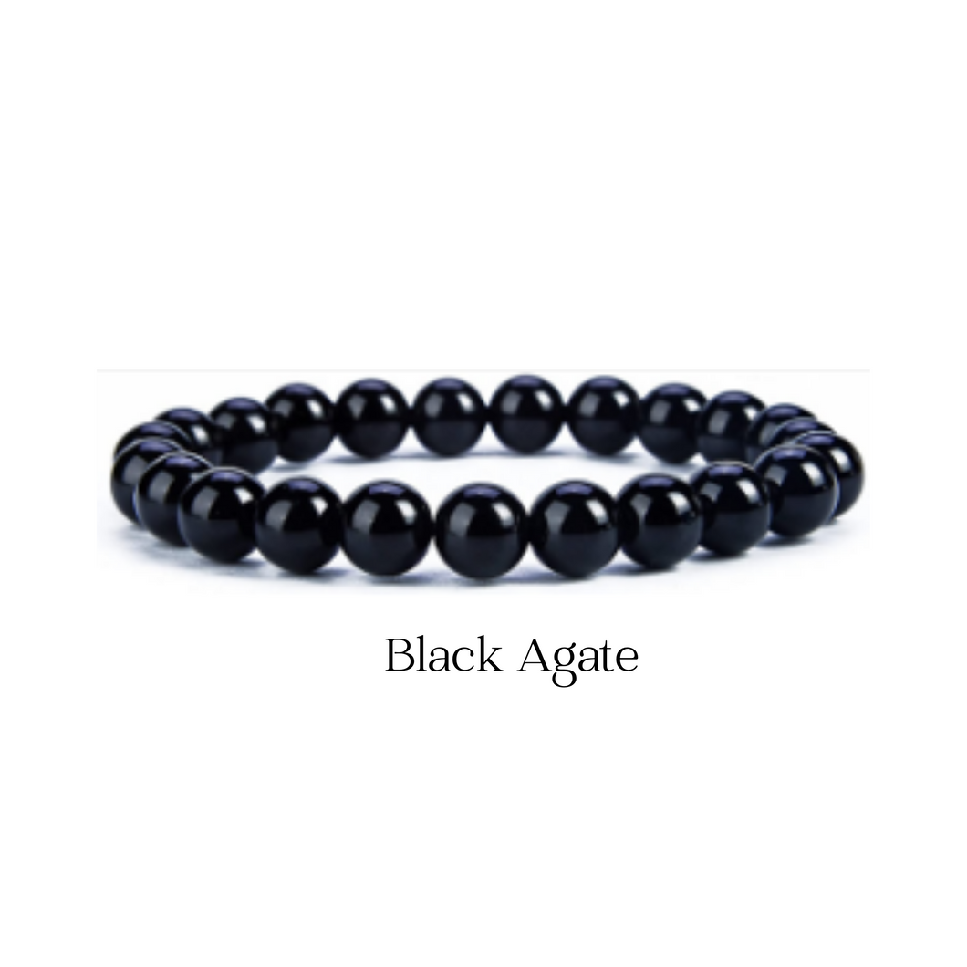 Black Agate Bracelet