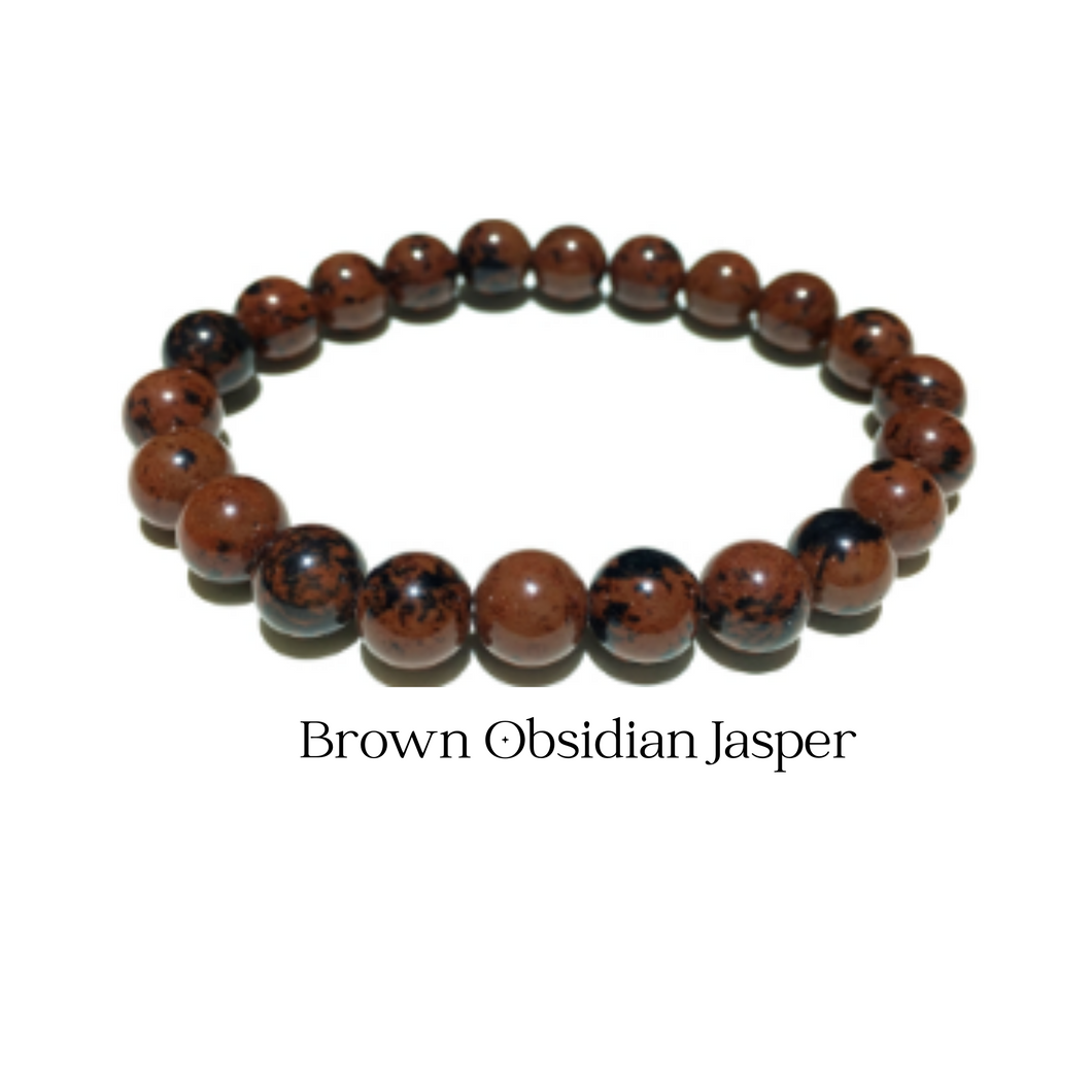 Brown Obsidian Jasper Bracelet