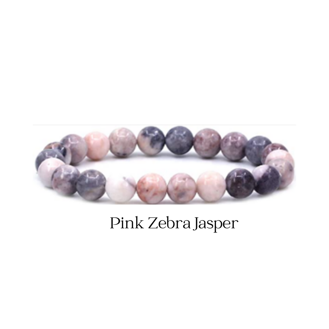 Pink Zebra Jasper Bracelet