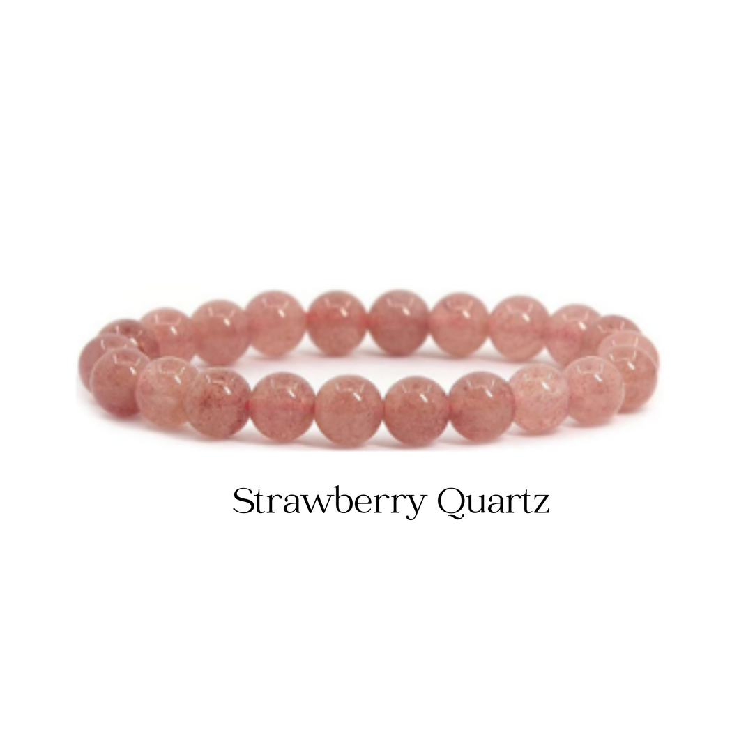 Strawberry Quartz Bracelet