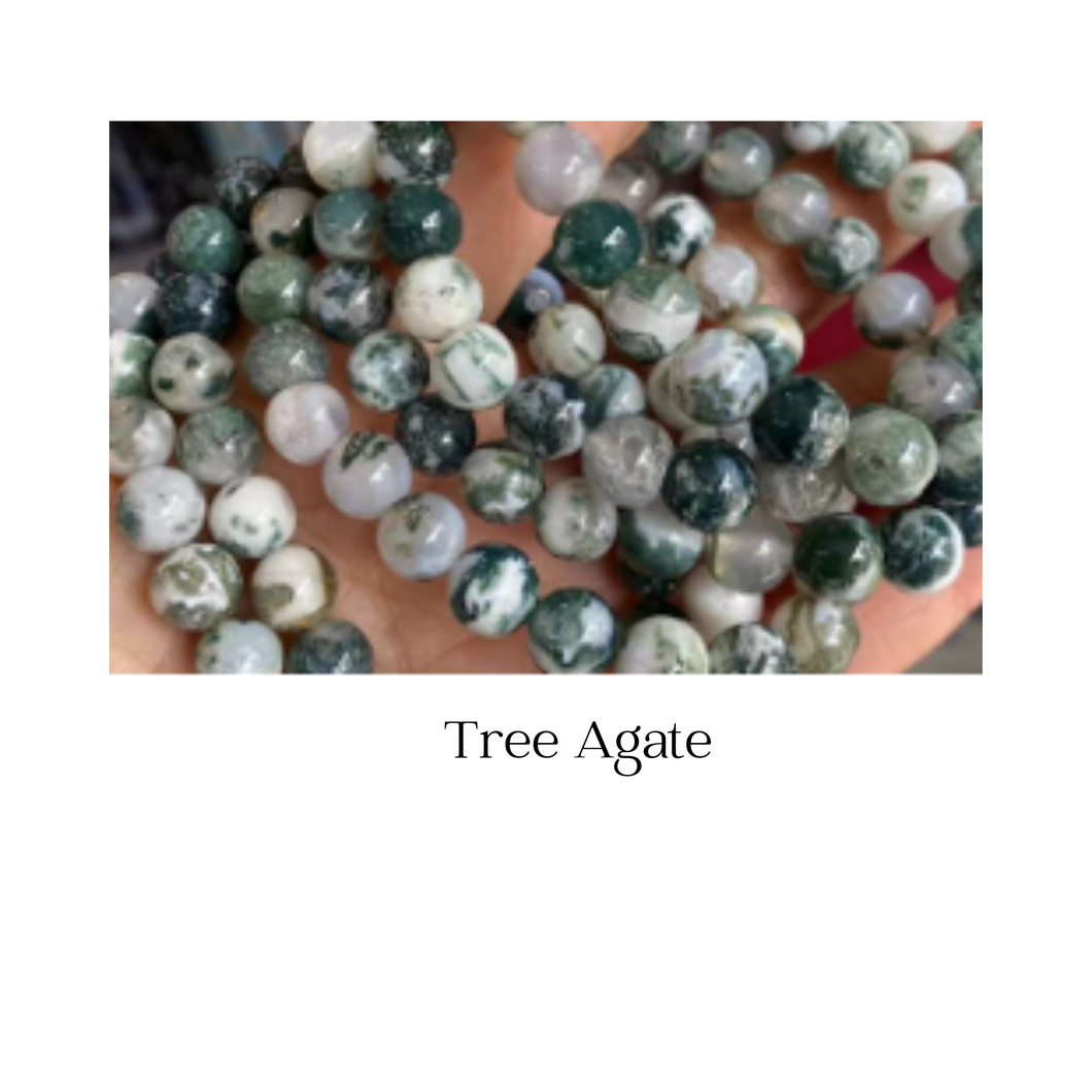 Tree Agate Bracelet