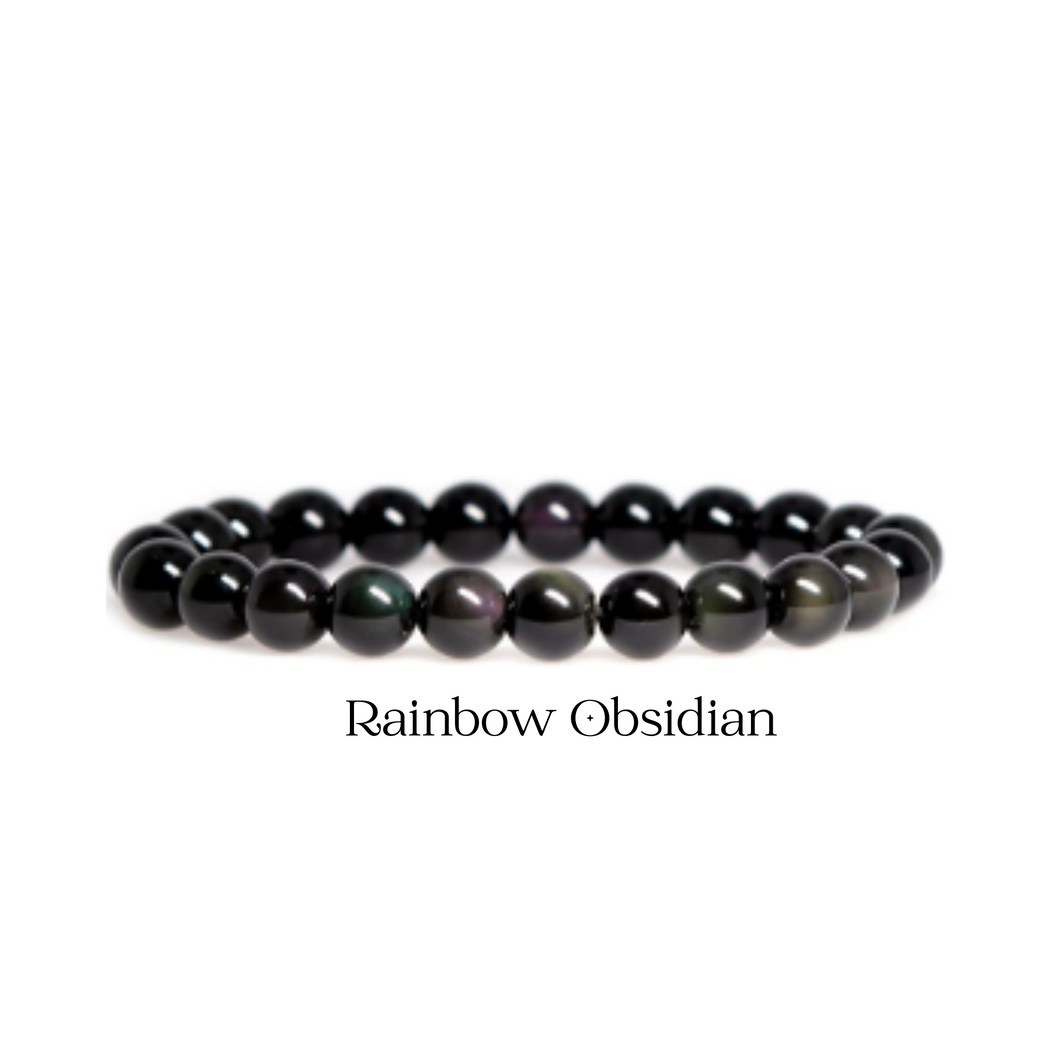 Rainbow Obsidian Bracelet