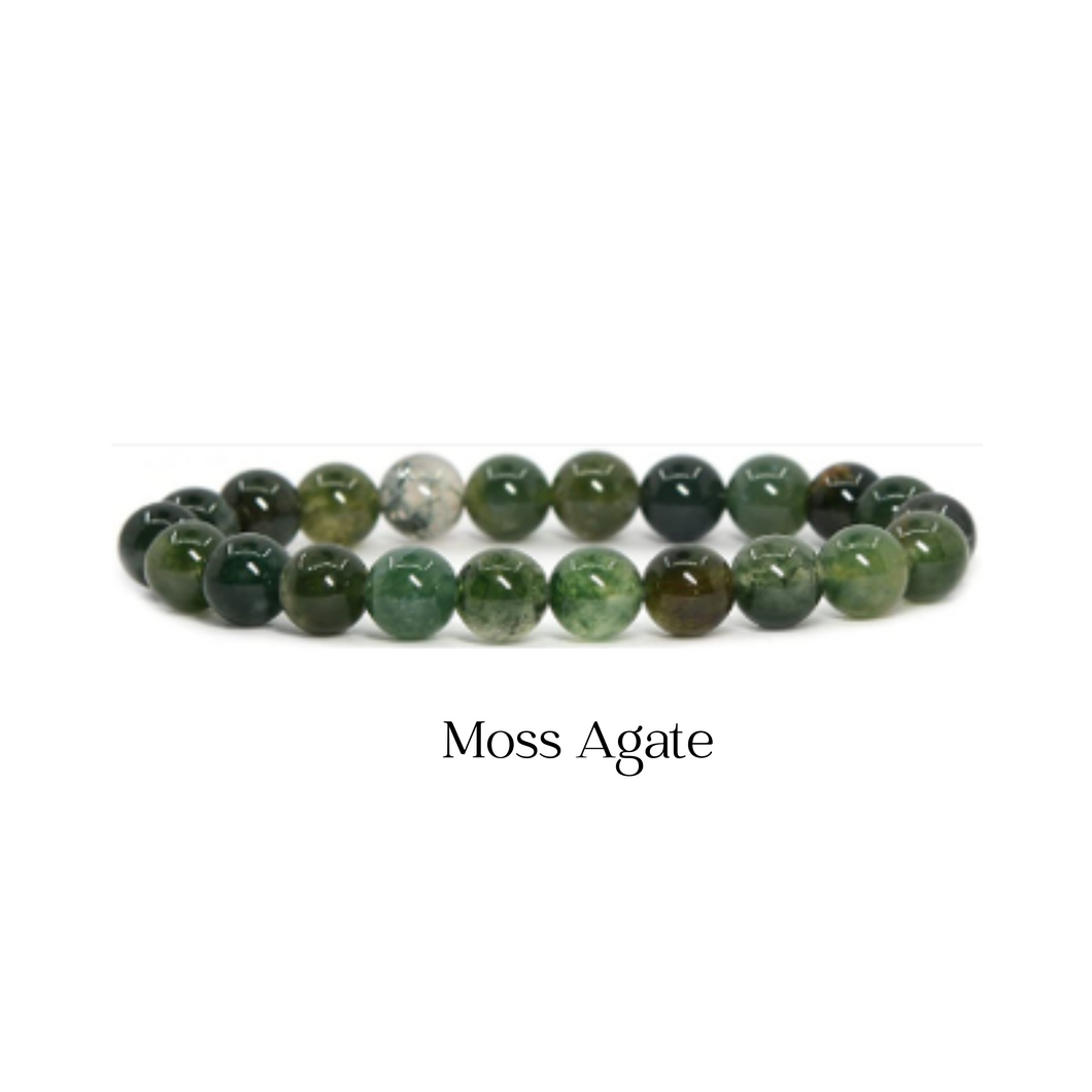 Moss Agate Bracelet