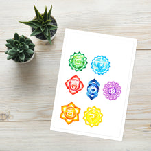 Load image into Gallery viewer, Chakra Stickers Sheet
